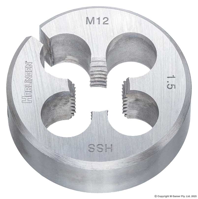 M12 x 1.5mm HSS Round Die